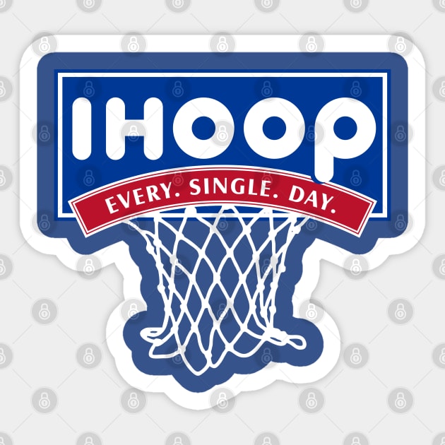 IHOOP Sticker by YourLuckyTee